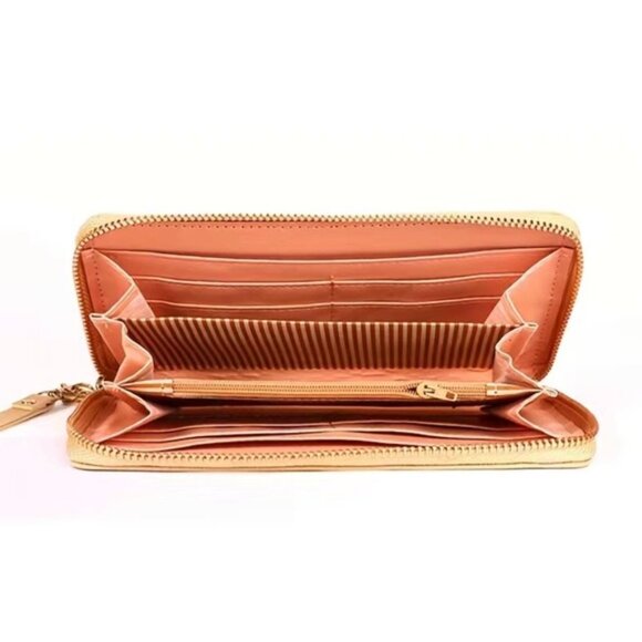 Minnie Mickey Mouse Wristlet Clutch Convertible Long Wallet White Black - Picture 3 of 15